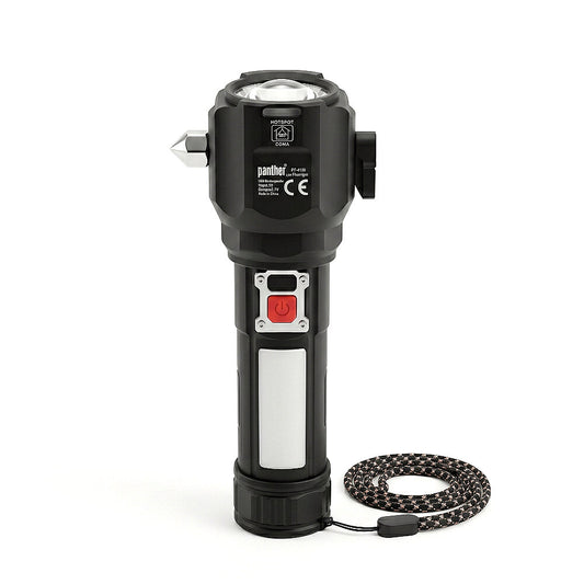 Çok Fonksiyonlu 30W Beyaz Lazer LED Şarjlı El Feneri