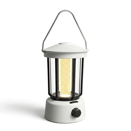 USB Şarjlı Retro Tasarım LED Kamp Lambası